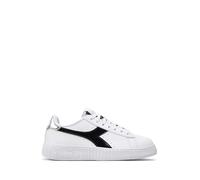 Diadora Step P Teatime, Zapatillas de Gimnasio Mujer, Blanco y Negro, 36.5 EU