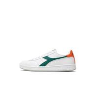 Diadora Torneo - Zapatillas de Deporte Unisex para Adultos, Color Blanco/Persimmon Naranja, 36 EU, White Persimmon Orange, 36 EU