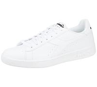 Diadora Torneo, Zapatillas deportivas, Unisex adulto, Blanco/Blanco/Negro, 44.5 EU