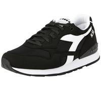 Diadora Unisex's 92 Gymnastics Shoe, Negro y Blanco, 13.5 UK