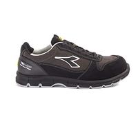 Diadora Utility Chaussures de sécurité Basses Run Met Free S3L FO SR ESD - Noir/Anthracite 44 - Protection Des Pieds
