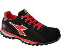 Diadora Utility Glove Monster Low S1ps Fo HRO, Zapatos de Seguridad y contra Incendios Unisex Adulto, Negro y Rojo, 48 EU