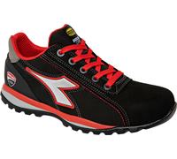 Diadora Utility Glove Monster Low S3s Fo HRO, Zapatos de Seguridad y contra Incendios Unisex Adulto, Negro y Rojo, 46 EU
