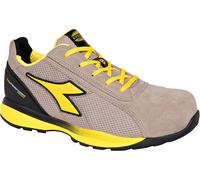 Diadora Utility Glove Hyper Low S1PS, calzado de seguridad unise 41 EU male Marrón Claro/Amarillo