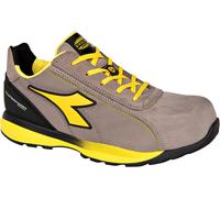 Diadora Utility Glove Hyper Low S3S, calzado de seguridad unisex 43 EU male Marrón Claro/Amarillo