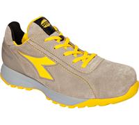 Diadora Utility Glove MDS Low S1PS, calzado de seguridad unisex 43 EU female Marrón Claro/Amarillo
