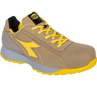 Diadora Utility Glove MDS Low S3S, calzado de seguridad unisex 45 EU female Marrón Claro/Amarillo