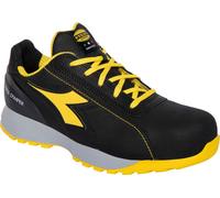 Diadora Utility Glove MDS Low S3S, calzado de seguridad unisex 46 EU female Negro/Amarillo