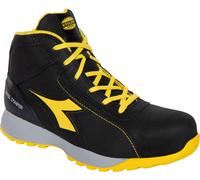 Diadora Utility Glove MDS Mid S3S, botas de seguridad unisex 48 EU female Negro/Amarillo