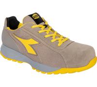Diadora Utility Glove MDS Tex Low S1PS, calzado de seguridad uni 35 EU female Marrón Claro/Amarillo