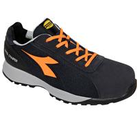 Diadora Utility Glove MDS Tex Low S1PS, calzado de seguridad uni 39 EU male Azul Oscuro/Naranja Neón
