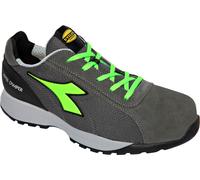 Diadora Utility Glove MDS Tex Low S1PS, calzado de seguridad uni 46 EU male Gris/Verde Neón