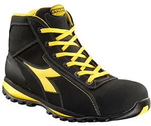 Diadora Utility Glove Mid S3S, botas de seguridad unisex 41 EU female Negro/Amarillo