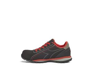 Diadora Utility Glove Monster Low S3S FO HRO, Zapatillas de Seguridad Unisex-Adulto, Black/Red, 38 EU, Negro y Rojo., 38 EU