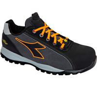 Diadora Utility Glove Net Low Pro S3L, calzado de seguridad unis 37 EU male Gris Oscuro/Negro/Naranja Neón