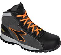 Diadora Utility Glove Net Mid Pro S3L, botas de seguridad unisex 47 EU female Gris Oscuro/Negro/Naranja Neón