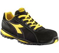Diadora Utility Glove Tex Low S1PS, calzado de seguridad unisex 45 EU female Negro/Amarillo