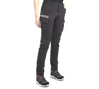 Diadora Utility Pantalon de Travail Femme Ability Athena - Noir XXL / 46 - Vêtement de Travail