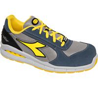 Diadora Utility Run Net AB Low S1PS, calzado de seguridad unisex 46 EU male Azul/Gris Claro/Amarillo
