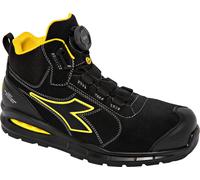 Diadora Utility Run Net AB MSTR B Mid S3S, botas de seguridad 40 EU male Negro/Amarillo
