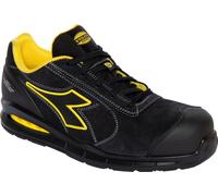 Diadora Utility Run Net AB MSTR Low S3S, calzado de seguridad un 41 EU female Negro/Amarillo
