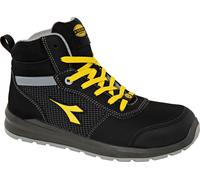 Diadora Utility Speedy Mid S3S, botas de seguridad unisex 48 EU female Negro/Amarillo