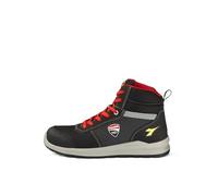 Diadora Utility Speedy Race Mid S3s Fo Sr SC Met Free, Zapatos de Seguridad y contra Incendios Unisex Adulto, Black Gray C2541, 44 EU