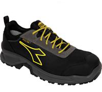 Diadora Utility Sport Low S7S, calzado de seguridad Dia-tex unis 47 EU female Negro/Gris Oscuro/Amarillo