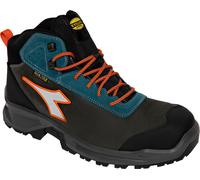 Diadora Utility Sport Mid S7S, botas de seguridad Dia-tex unisex 37 EU female Gris Oscuro/Petróleo/Naranja