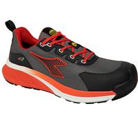 Diadora Utility Vortex DA2 Low S1PS, calzado de seguridad unisex 47 EU female Gris Oscuro/Rojo