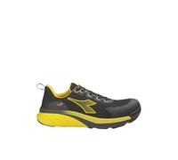 Diadora Utility Vortex DA2 Low S3S SC FO SR HRO ESD Zapatillas de trabajo, C0401 Black Yellow Croms, 41 EU