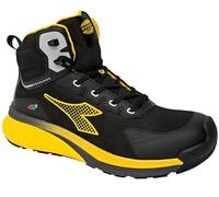 Diadora Utility Vortex DA2 Mid S3S, botas de seguridad unisex 42 EU female Negro/Amarillo