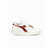 Diadora Women's MI Basket Row Cut Cocco Blanco 36.5