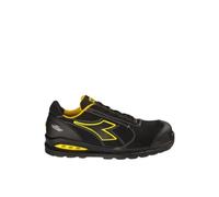 Diadora Utility Run Net AB MSTR Low S3S, calzado de seguridad un 43 EU female Negro/Amarillo