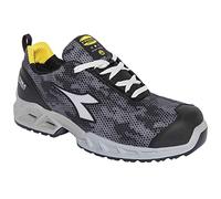 DIADORA Shark Stable Impact Low S1P SRC ESD, Zapatillas Unisex Adulto, Gray/Black, 44 EU