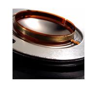 Diafragma, Compatible Con Behringer, Compatible Con Eurolive, 34T120H8 B114 B115 Controlador De Bocina De Altavoz De 8 Ohmios Y 1,35 Pulgadas 34T30D8 Cable Plano De Aluminio Puro(Model 2)