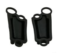 Diafragma de aceite para palanca de freno de bicicleta de carretera para sistema de frenado de bicicleta de montaña, compatible con modelos Acera BL-M396 M395, material ABS negro, juego izquierdo y