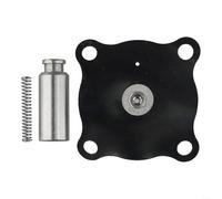 Diafragma de válvula solenoide de 1/5.1 cm y 3/10.2 cm y núcleo de hierro, reemplazo de junta de sello de goma para válvulas de agua y gas