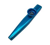 Diafragmas de flauta de metal multicolor Kazoos instrumentos musicales flautas con Kazoo para guitarra, ukelele, violín, piano