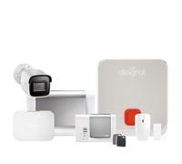 DIAG14CSF Pack de Alarma para hogar Conectado con cámara Externa - Admite Mascotas - Diagral