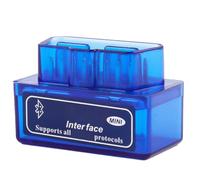 Diagnosis Coche Multimarca Bluetooth V2.1, Mini Escáner de Diagnóstico -II para Diagnóstico de Vehículos, Herramienta de Análisis de Motor y Códigos de Fallo, para Android/iOS/Windows