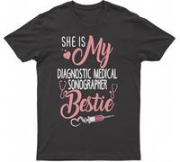 Diagnostic Medical Sonographer My Best, Fashion T-Shirt(X-Large)