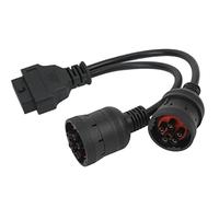 Diagnóstico Adaptador J1939 J1708, Cable OBD2 11.8 Pulgadas, Truck Trailer, Gestión Flota, Reparación DIY, Mecánicos, Herramientas Profesionales, Innovación Automotriz