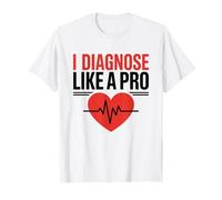 Diagnóstico Como Un Médico Internista Profesional De Medicina Interna Camiseta