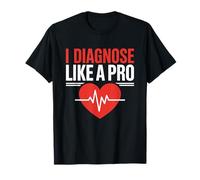Diagnóstico Como Un Médico Internista Profesional De Medicina Interna Camiseta