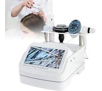 Diagnóstico de la salud capilar del cuero cabelludo,Lente de 200 aumentos para análisis profundo,Equipo de masaje capilar,Detector de la salud de los folículos pilosos del cuero cabelludo