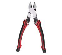 Diagonal Cutting Pliers Industrial Crimping Pliers for Wire Stripping Steel and Iron Wire Maintenance (8 Inch)