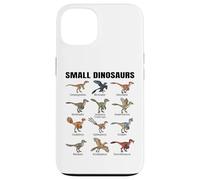 Diagrama científico de Especies de Dinosaurios pequeños Carcasa para iPhone 13
