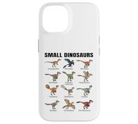 Diagrama científico de Especies de Dinosaurios pequeños Carcasa para iPhone 14