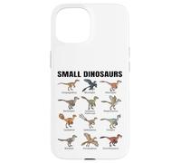 Diagrama científico de Especies de Dinosaurios pequeños Carcasa para iPhone 15